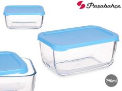 PAŞABAHÇE SNOWBOX SAKLAMA KABI MAVİ KAPAKLI 530743
