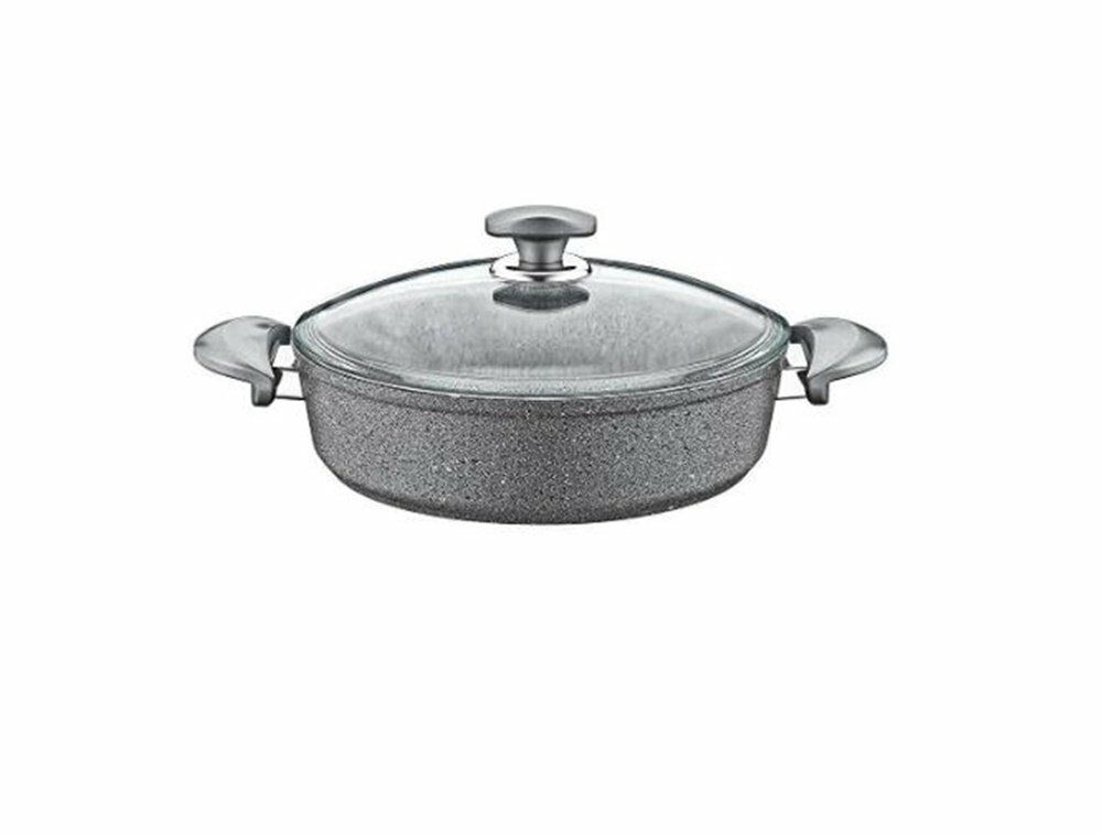 OMS GREY GRANİT  KARNIYARIK TENCERE 24X7,5 CM 3310