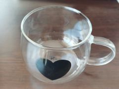 PEROTTİ COSTA HEART 400ML CAM KUPA  14304