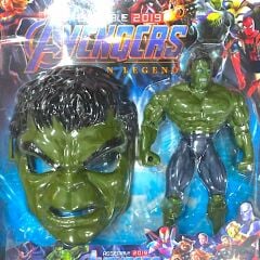 HULK MASKE SET SESLİ IŞIKLI KLÇ 66089