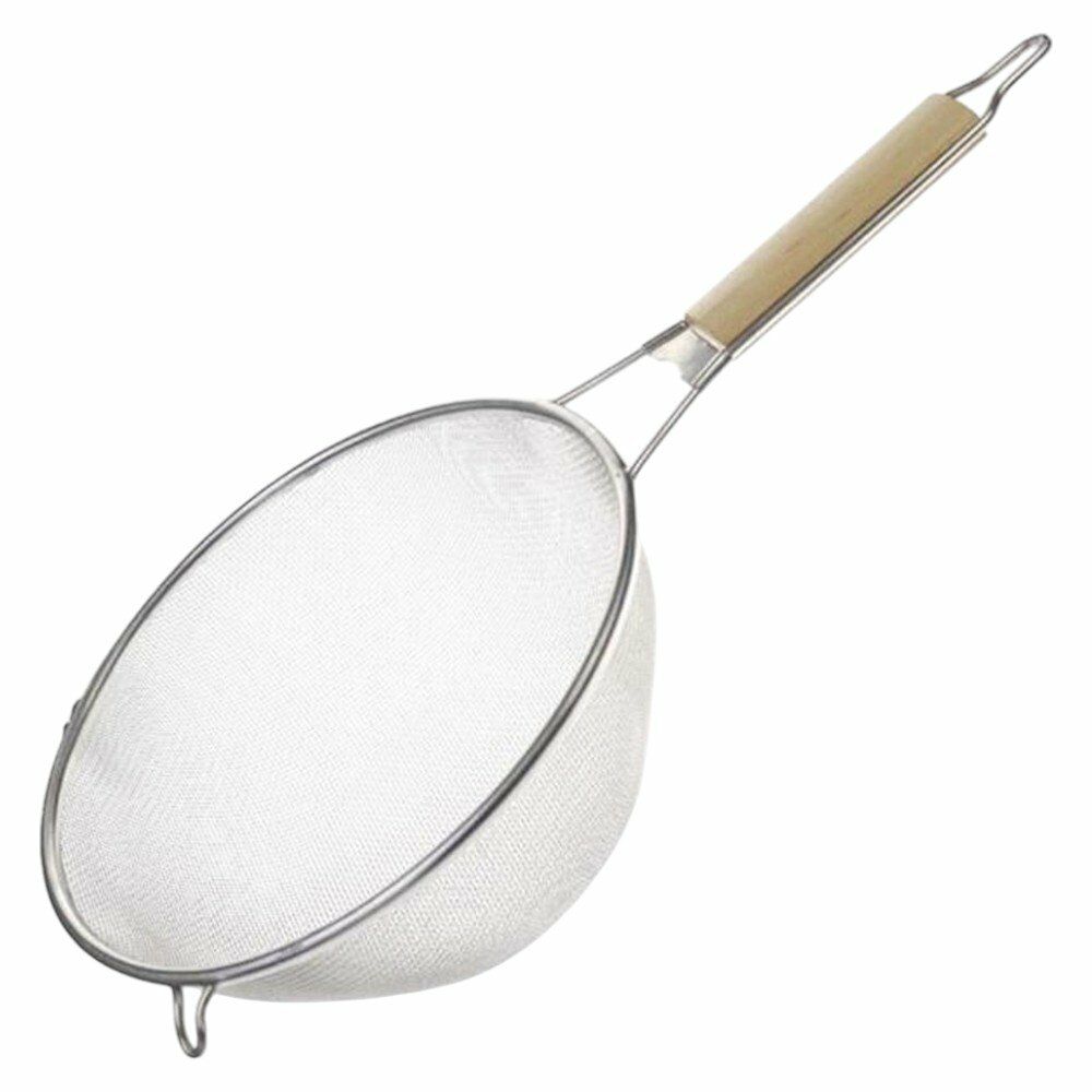 BALSA AHŞAP SAPLI SÜZGEÇ 21*9,5 CM AS22