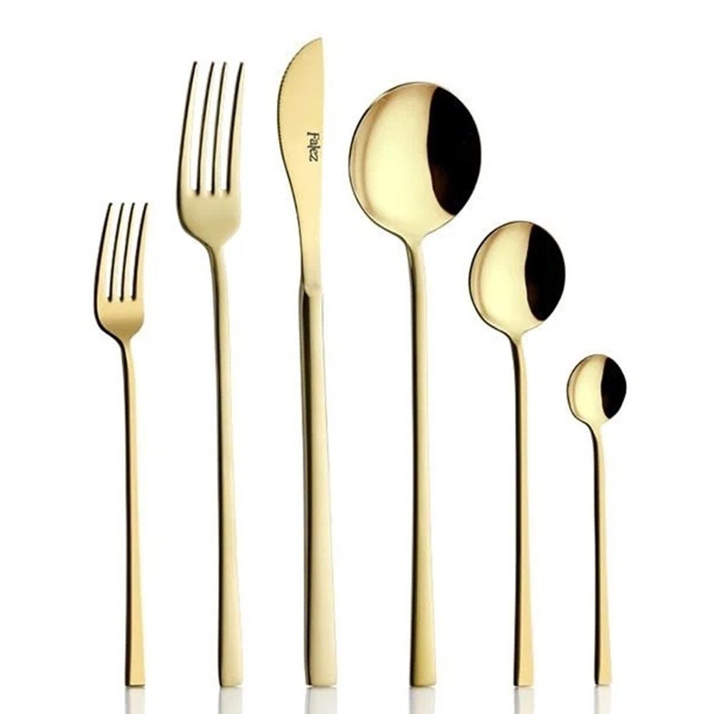 MOSİ ÇATAL KAŞIK TAKIMI GOLD 36 PRÇ