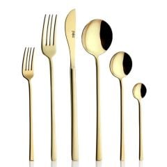 MOSİ ÇATAL KAŞIK TAKIMI GOLD 36 PRÇ