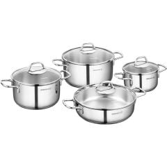 ARYILDIZ ARİA TENCERE SET 8 PARÇA 16 20 22 24 CM