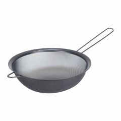 TOHANA  PASLANMAZ ÇELİK SÜZGEÇ 22CM SİYAH