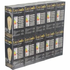 LAMBADA RUSTİK 4W GOLD GÜNIŞIĞI E27 AMPUL