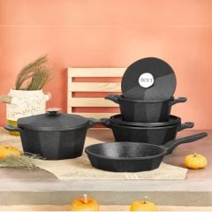 OMS DODECA KUVARS DÖKÜM TNCR SET 7PRÇ 3534.7.BLACK