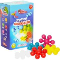 YAKA OYUNCAK YK-024 SEVİMLİ MOLEKÜLLER