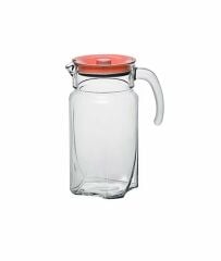 PAŞABAHÇE SÜRAHİ PEMBE KAPAK LUNA 1750CC 43544