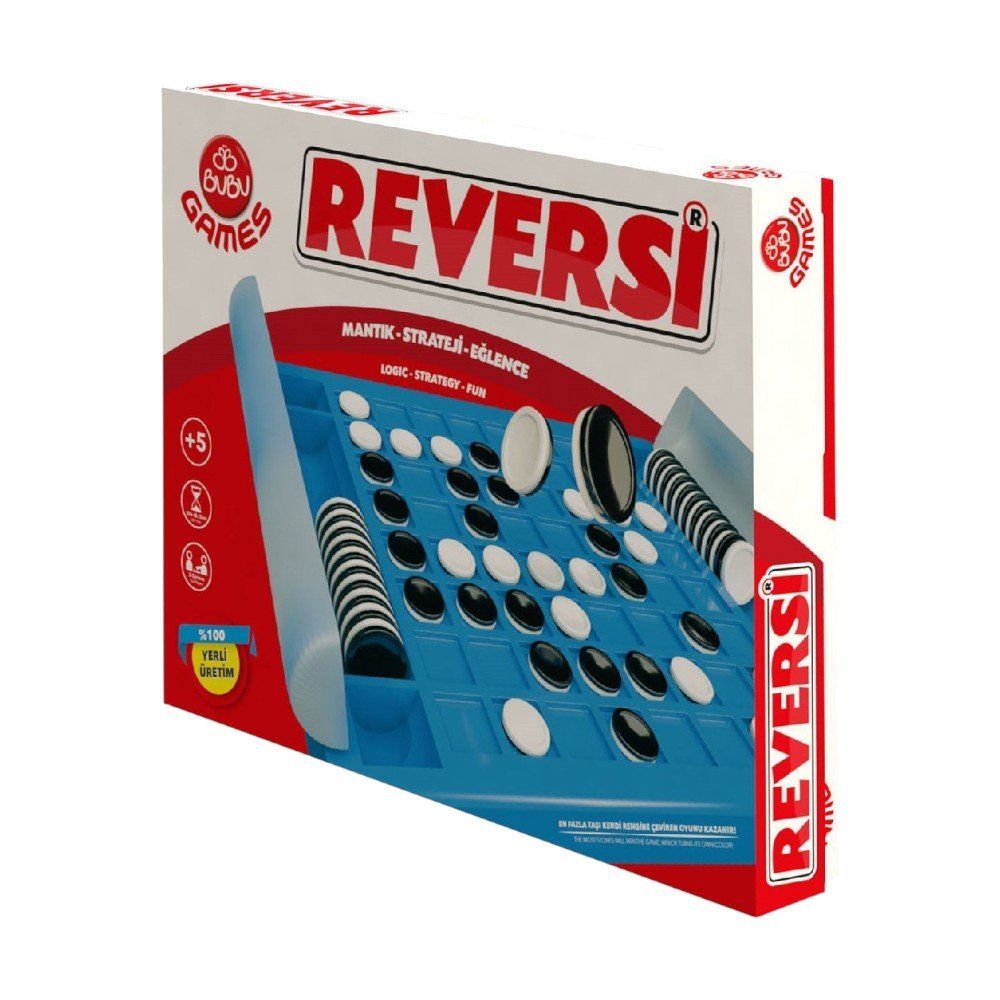 BUBU-GM0028 REVERSİ MANTIK VE STRATEJİ OYUNU