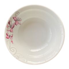 GÜRAL PORSELEN 14 CM KASE ÇİÇEKLİ 112448