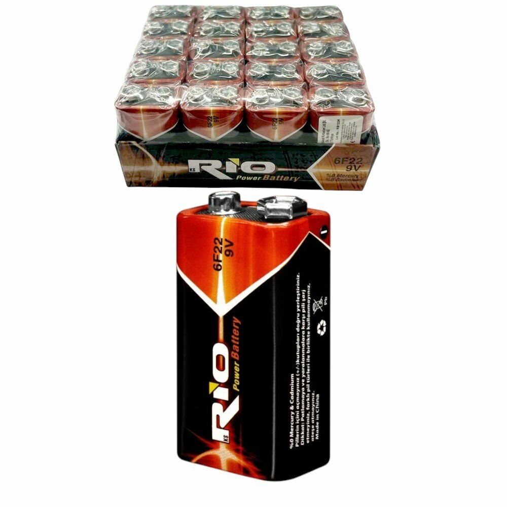 RİO RB1224 BATTERY PİL 9V