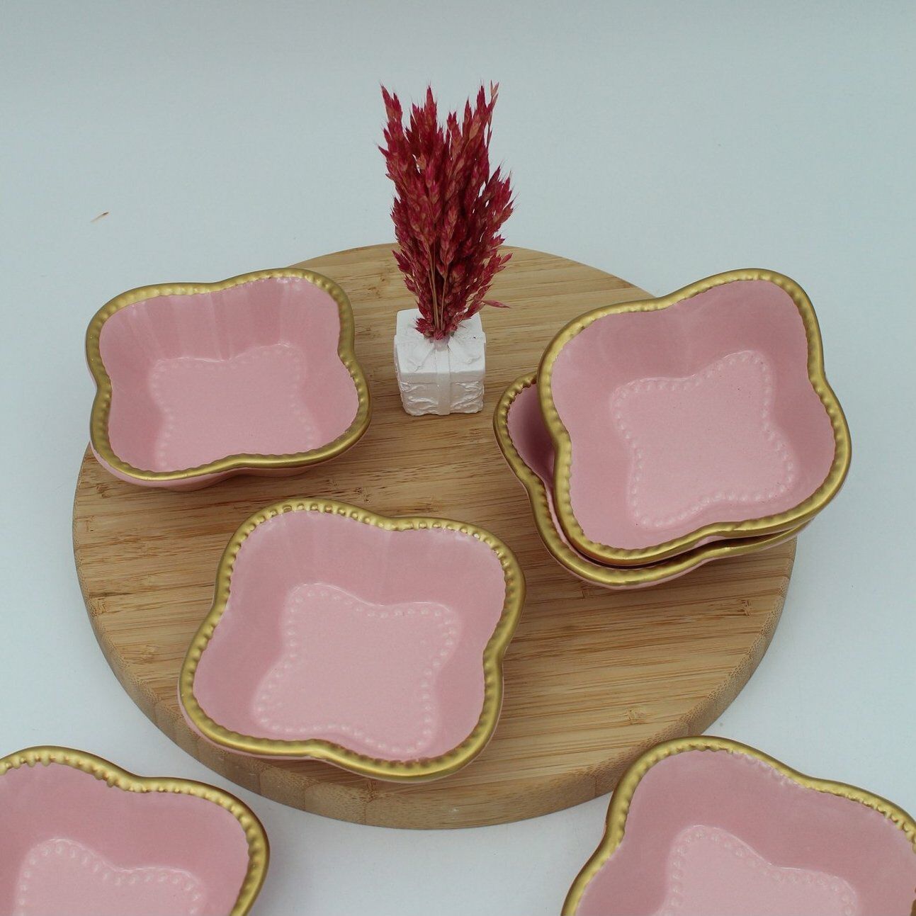 YONCA ÇEREZLİK ALTIN FİLELİ PEMBE