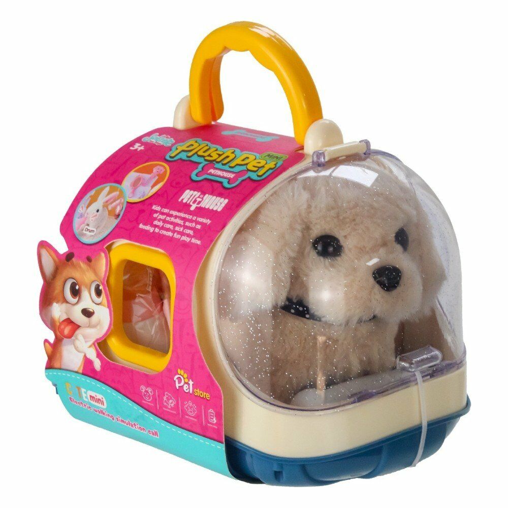 PRESTİJ MC 1041 ÇANTALI PİLLİ YÜRÜYEN PELUŞ KÖPEK
