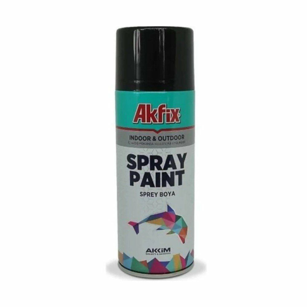 Akfix Ral9005 Sprey Boya 400ml Siyah