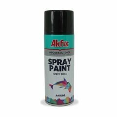 Akfix Ral9005 Sprey Boya 400ml Siyah