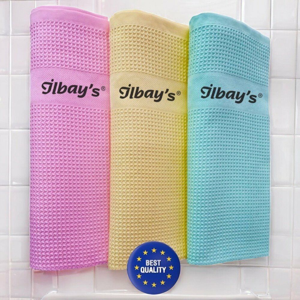 İLBAYS'S MİKROFİBER TEMİZLİK BEZİ 3 LÜ