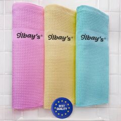 İLBAYS'S MİKROFİBER TEMİZLİK BEZİ 3 LÜ