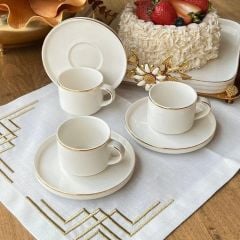 PİNK MORE NESCAFE FİNCAN TAKIM 6 LI TR2803